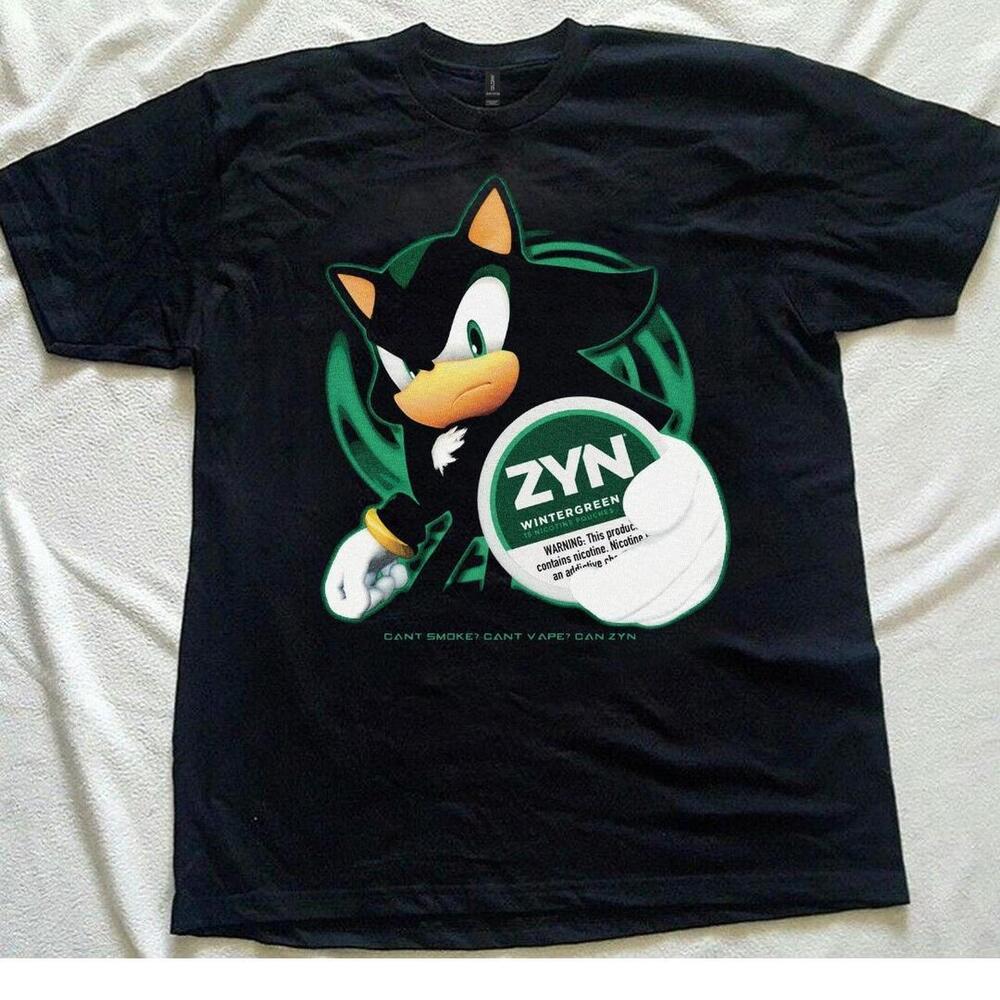 Sonic The Hedgehog Zyn Wintergreen T Shirt